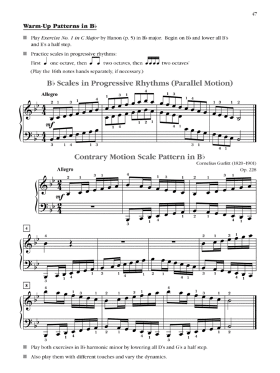 Exploring Piano Classics Technique, Book 3 Piano Method scores gallery preview page 4