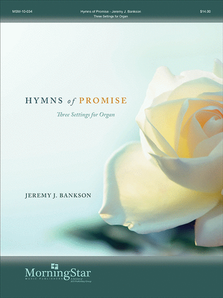 Book cover for Hymns of Promise: Three Settings for Organ