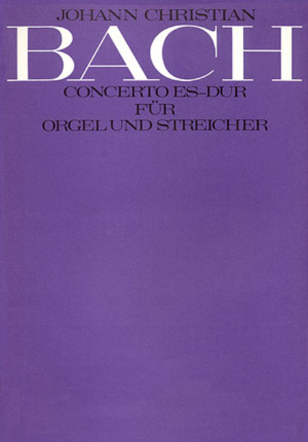 Orgelkonzert in Es (Organ Concerto in E flat major) (Concerto pour orgue en mi bemol majeur)