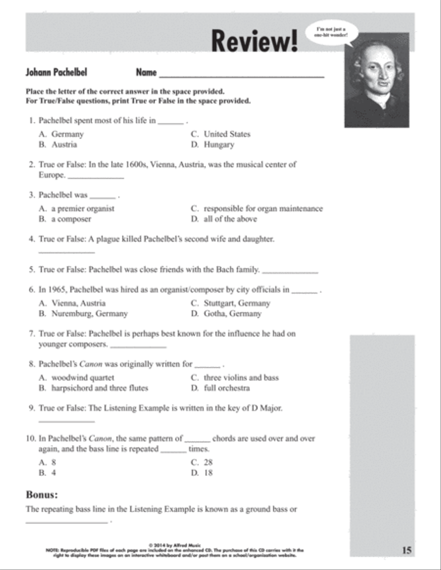 Accent on Composers, Volume 2 CD scores gallery preview page 3