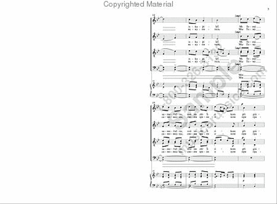 Shepherds of Bethlehem 4-Part scores gallery preview page 4