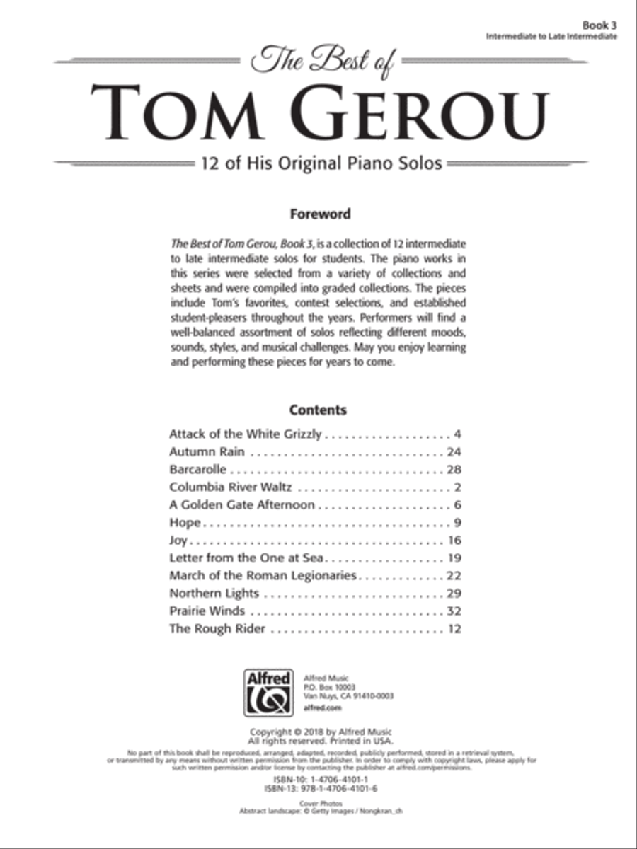 The Best of Tom Gerou Books 1-3 (Value Pack)