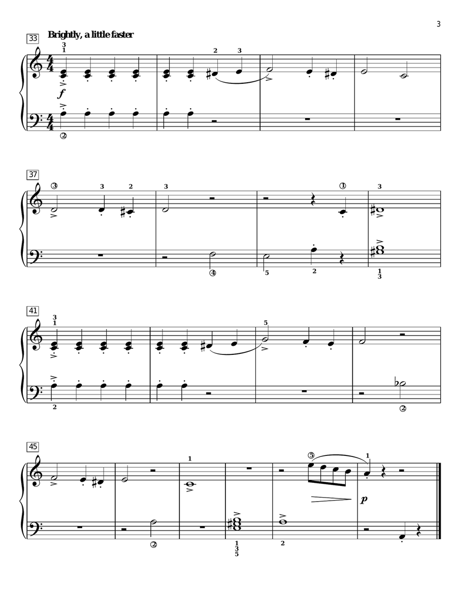 Hedwig's Theme Piano Method scores gallery preview page 3