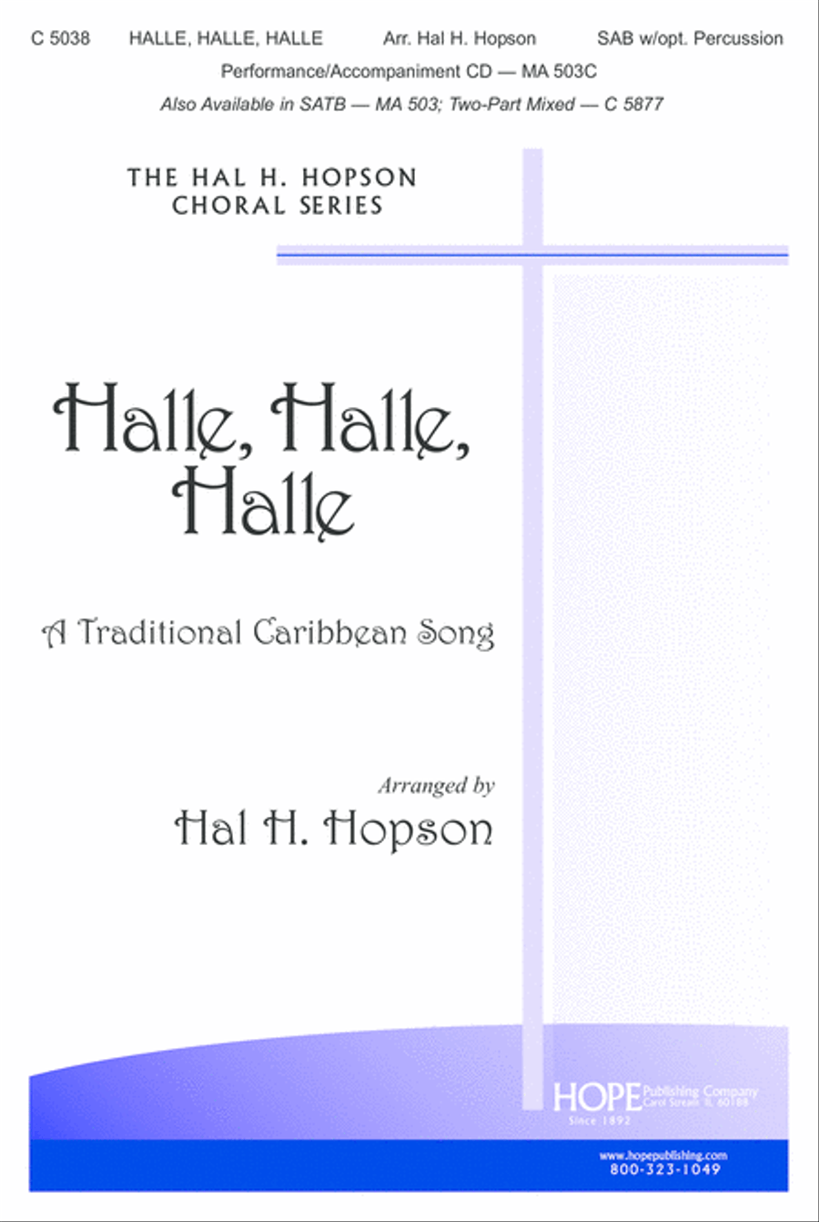 Halle, Halle, Halle Halle, Halle, Halle 4-Part scores gallery preview page 2
