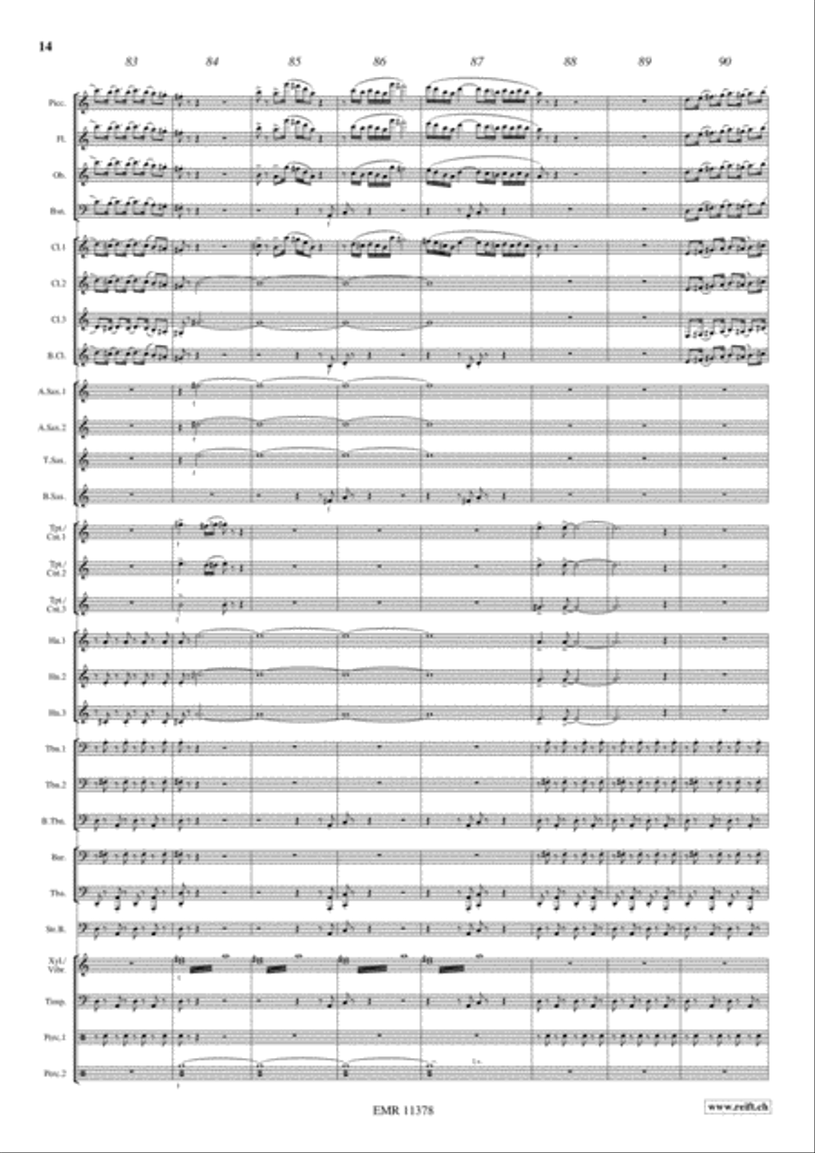 Super Mario Bros Concert Band scores gallery preview page 15