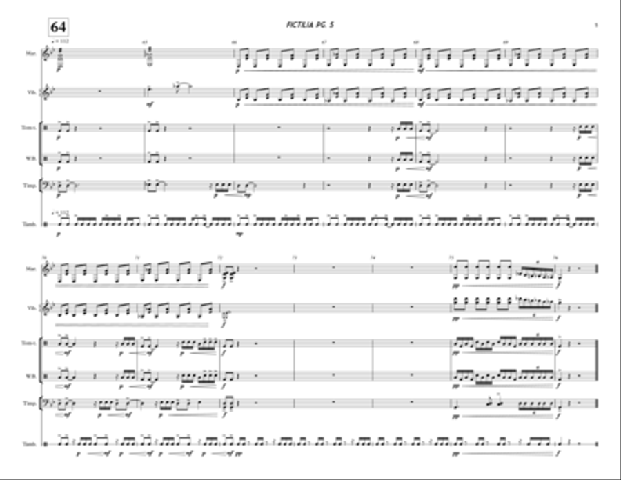 Fictilia Chamber Music scores gallery preview page 5