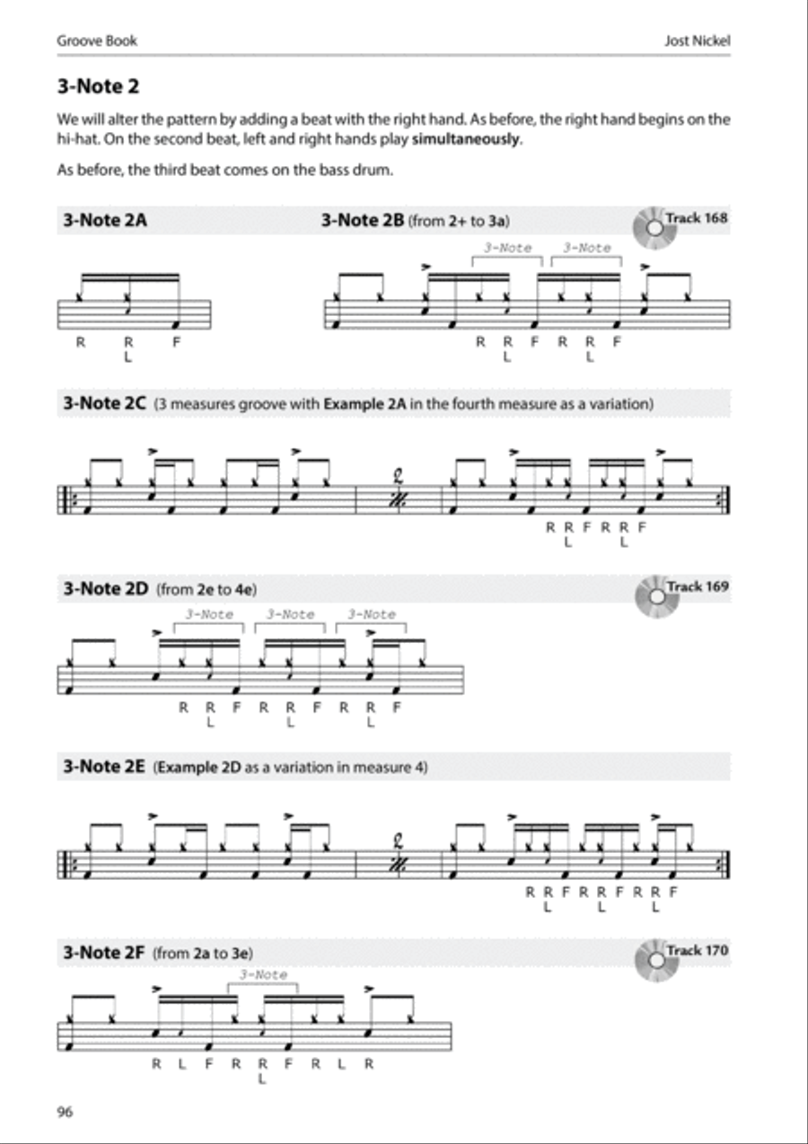 Jost Nickel's Groove Book Drum Set scores gallery preview page 4