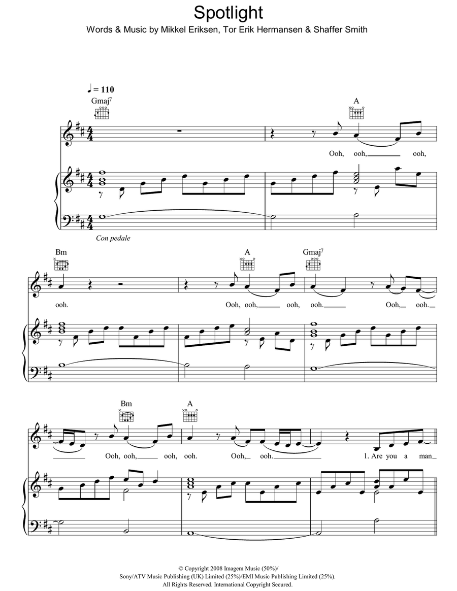 Spotlight Acoustic Guitar scores gallery preview page 1