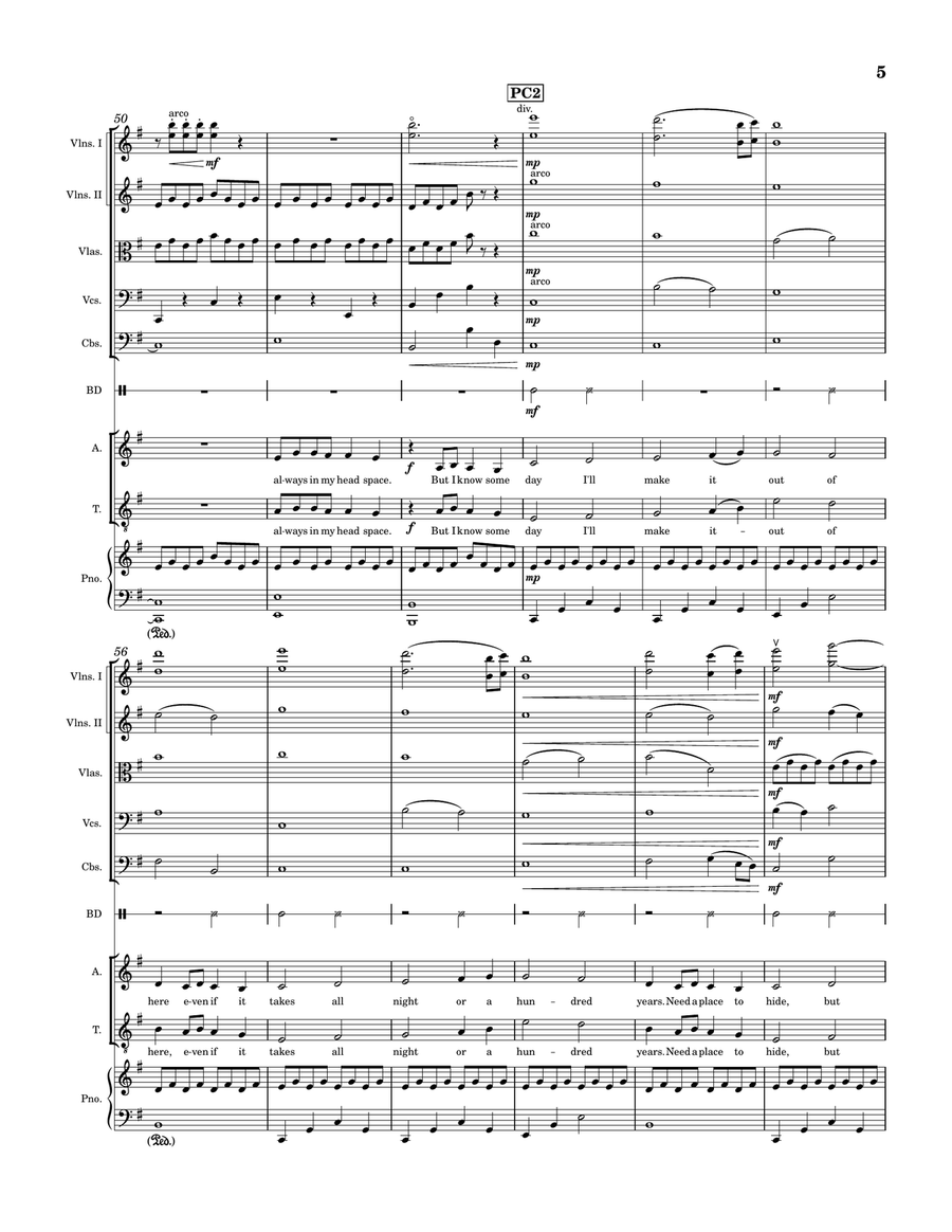 Lovely String Orchestra scores gallery preview page 5
