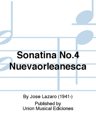Sonatina No.4 Nuevaorleanesca