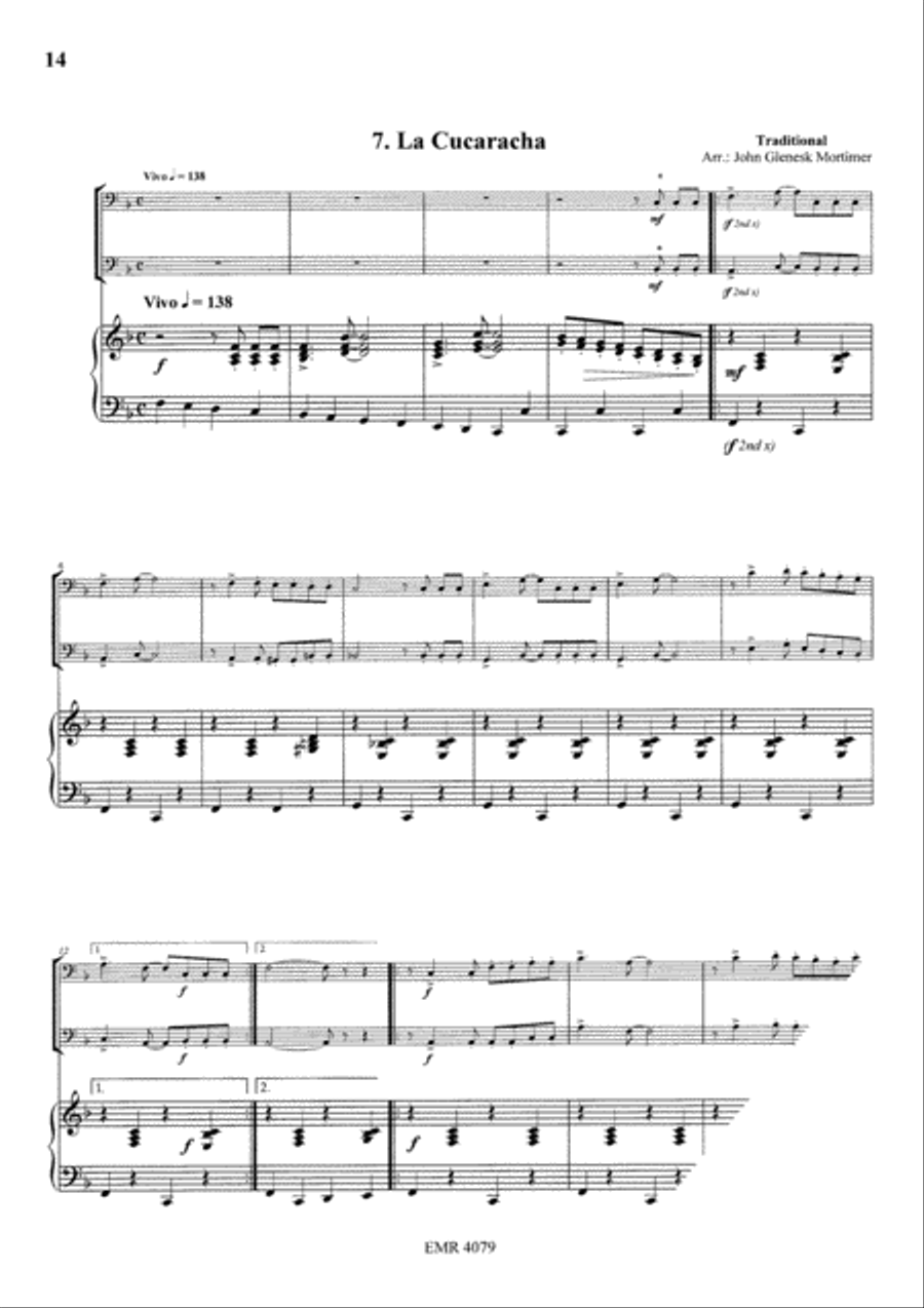 Duos Vol. 2 Trombone Duet scores gallery preview page 9
