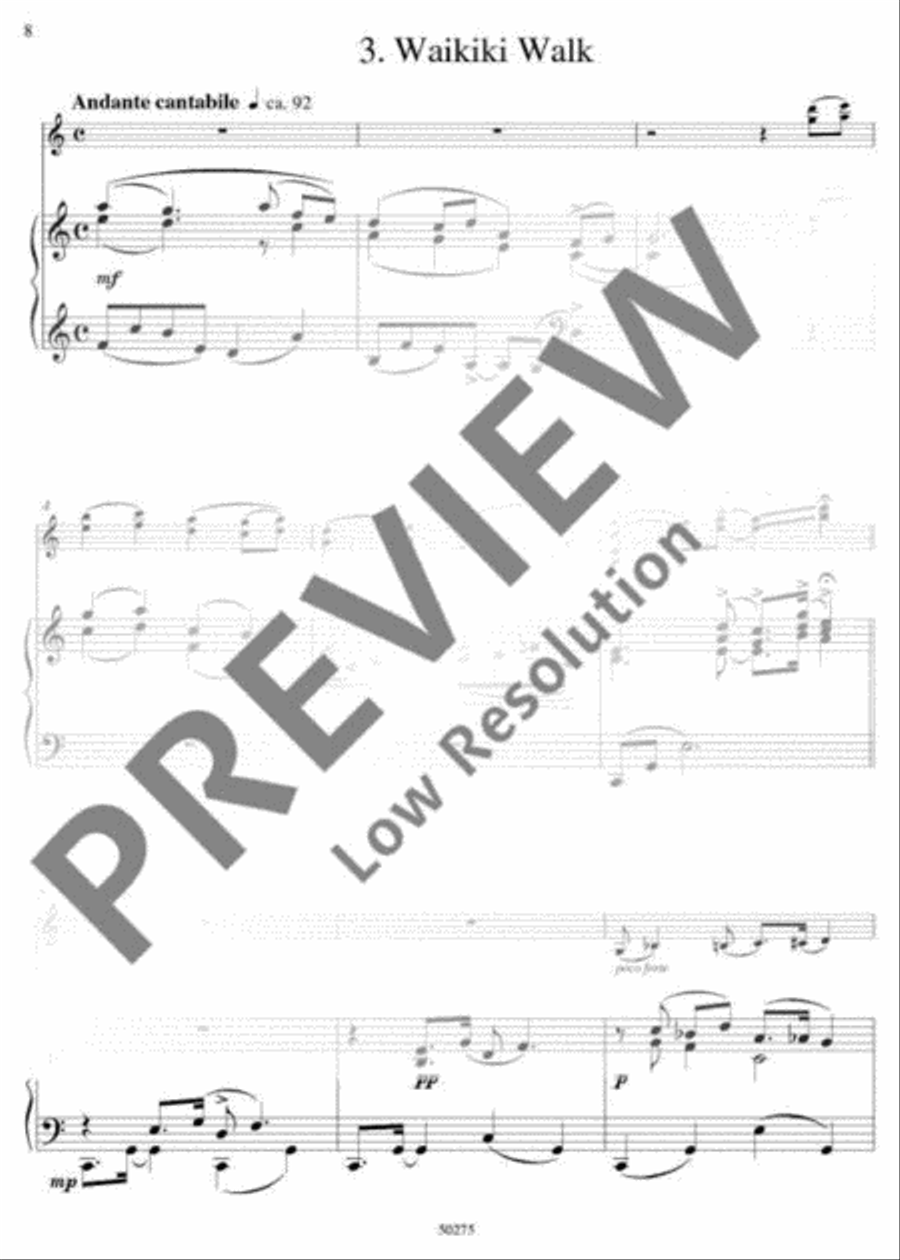 Carneval of Fingers Violin Solo scores gallery preview page 9