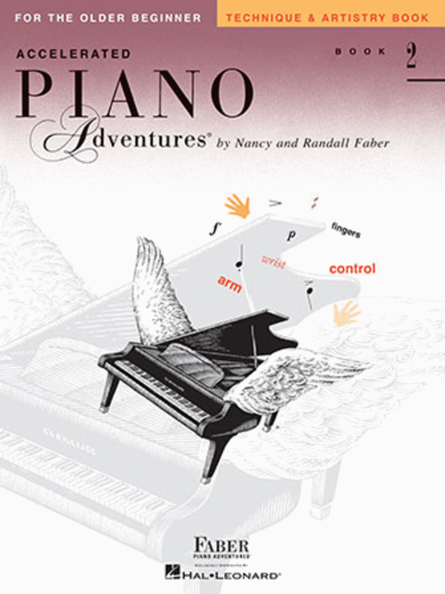 Accelerated Piano Adventures For the Older Beginner, Technique and Artistry Book 2
