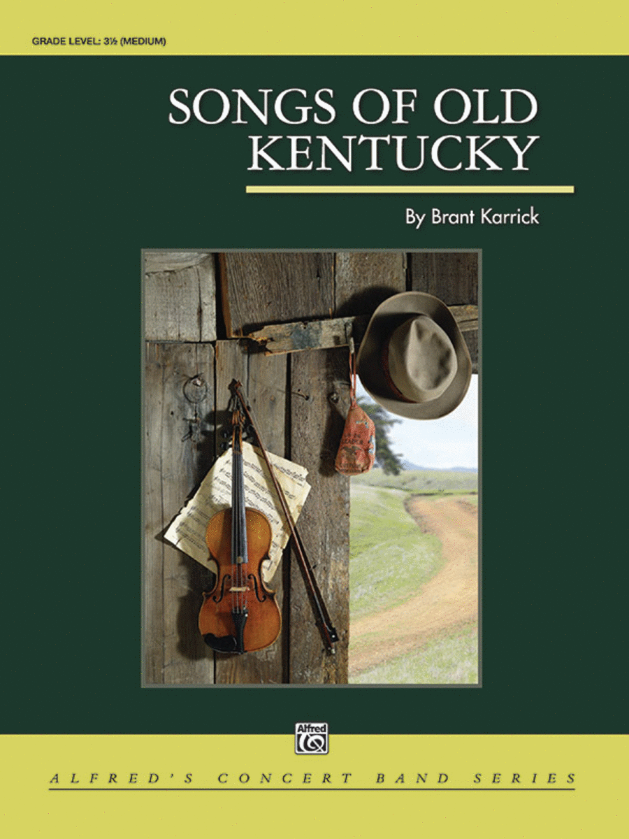 Songs of Old Kentucky Songs of Old Kentucky Concert Band scores gallery preview page 1