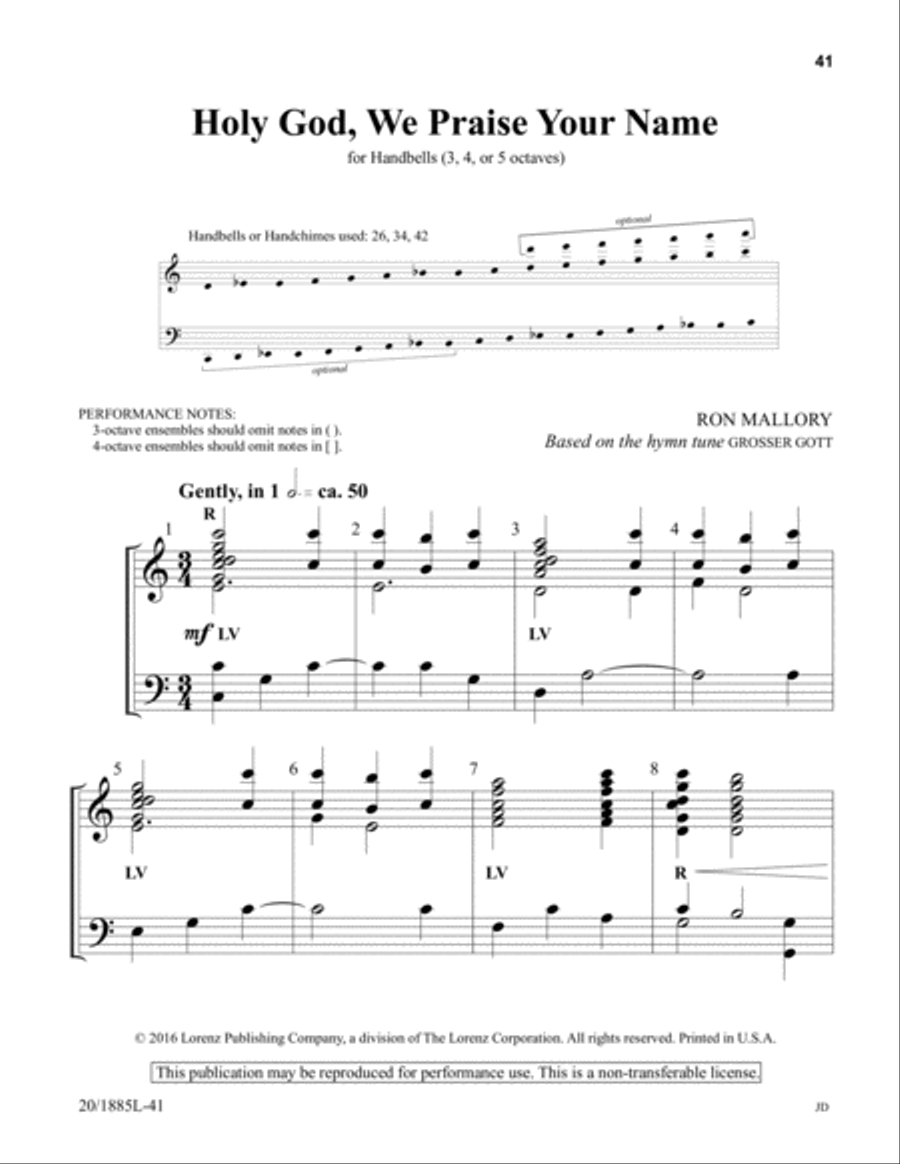 Easter and Beyond 5-Octaves scores gallery preview page 8