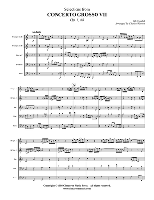 Book cover for Grand Concerto VIII, Op. 6 No. 8
