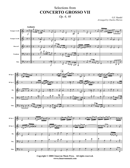 Grand Concerto VIII, Op. 6 No. 8