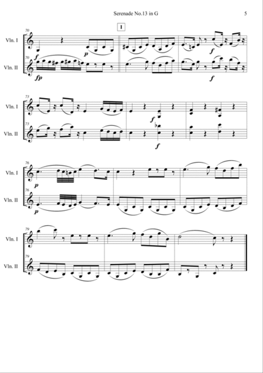 Serenade No.13 