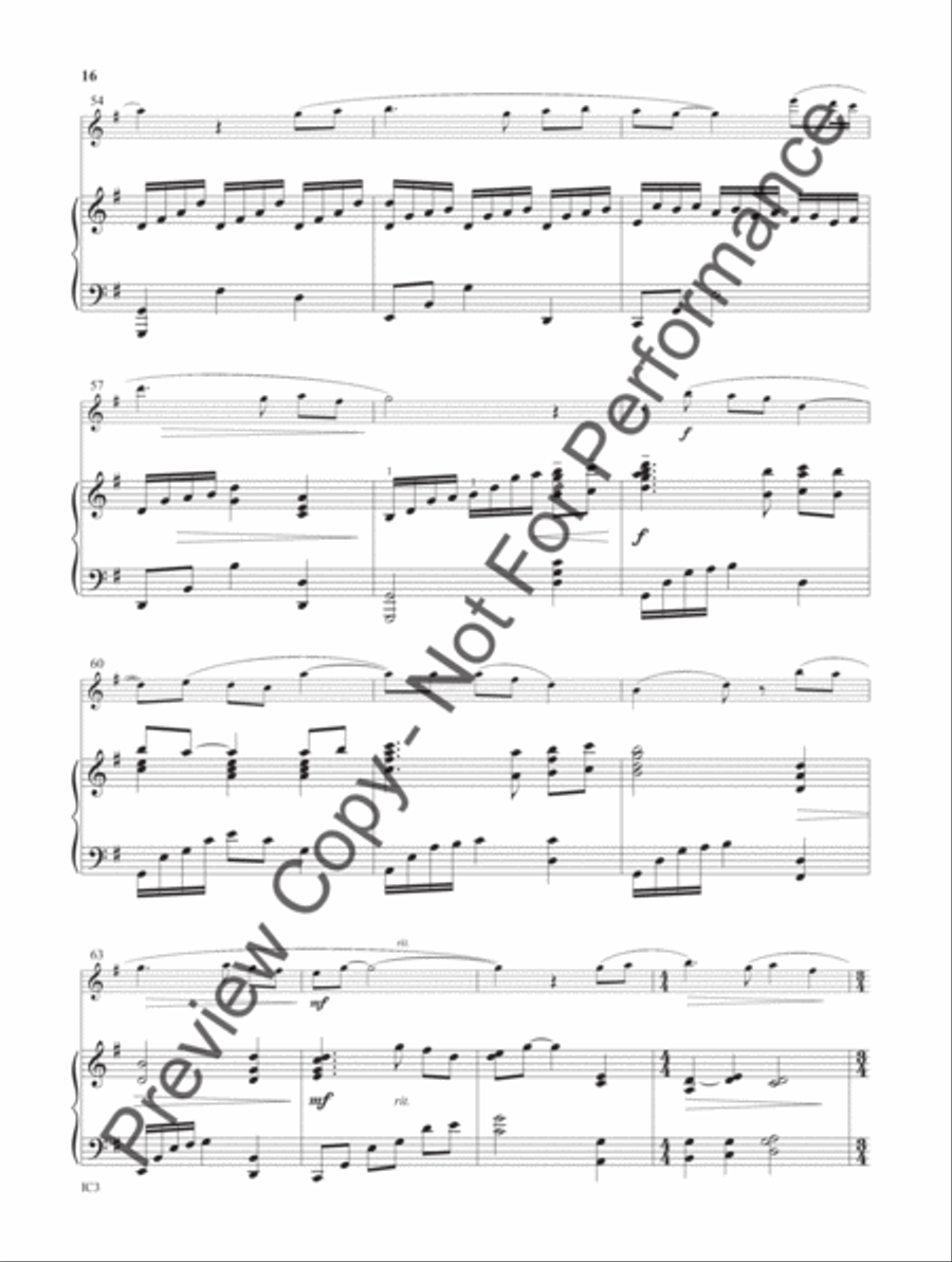 Instrumental Worship - treble instruments in C C Instrument scores gallery preview page 17