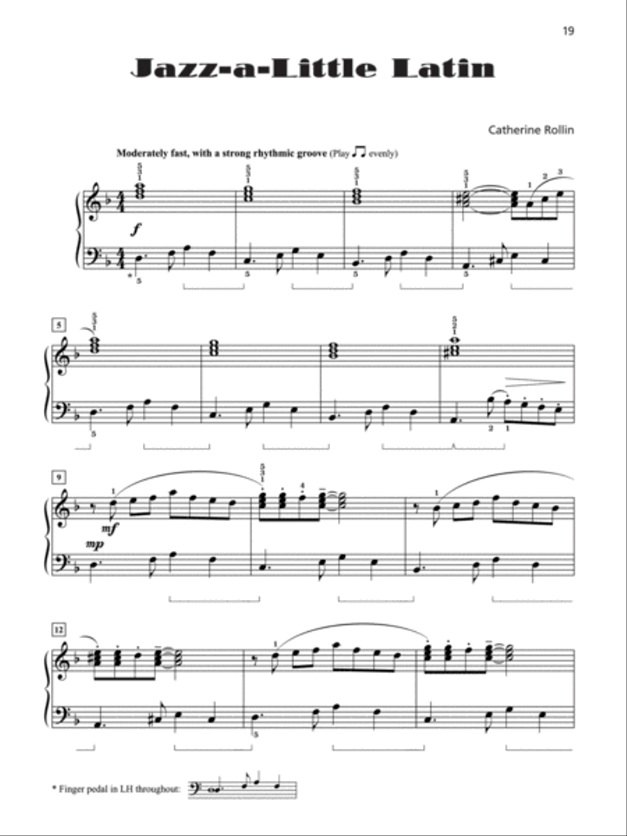 Jazz-a-Little, Jazz-a-Lot, Book 3 Piano Solo scores gallery preview page 9