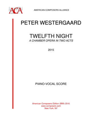 [Westergaard] Twelfth Night (Piano/Vocal)