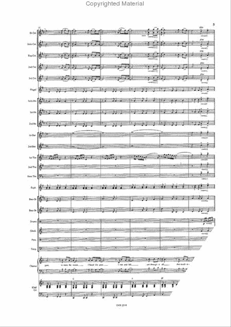 One Moment In Time One Moment In Time 4-Part scores gallery preview page 5