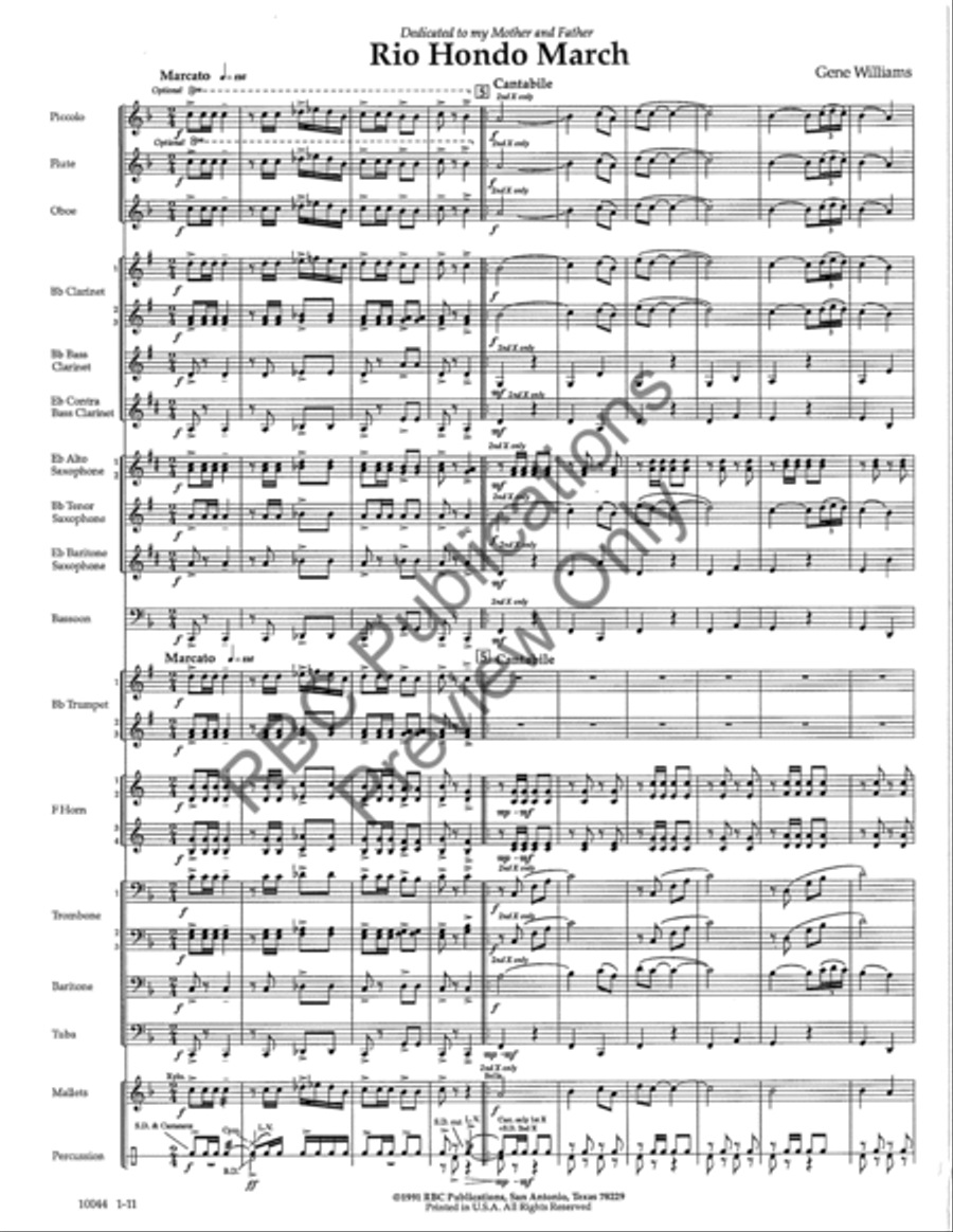 Infinite Horizons Concert Band scores gallery preview page 4