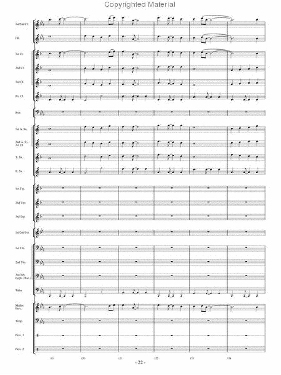 From Heartland to Heaven From Heartland to Heaven Concert Band scores gallery preview page 21