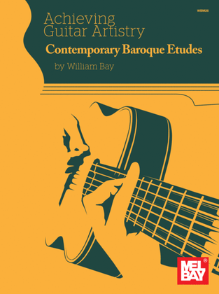 Book cover for Achieving Guitar Artistry - Contemporary Baroque Etudes
