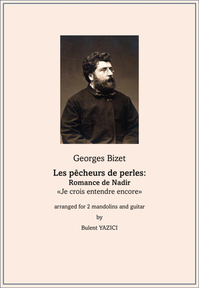 Book cover for Les pêcheurs de perles: Romance de Nadir - Je crois entendre encore
