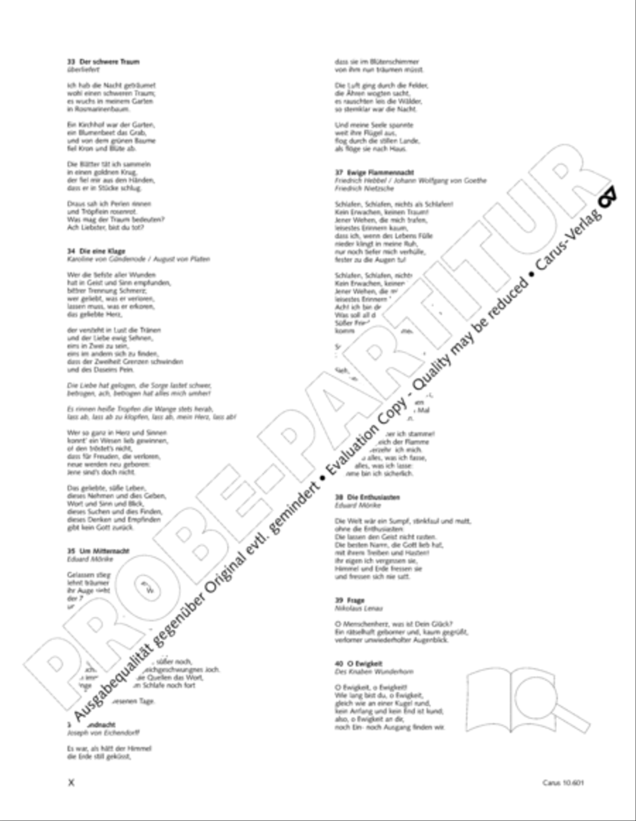 Sonne, Mond und Sterne Sonne, Mond und Sterne 4-Part scores gallery preview page 11