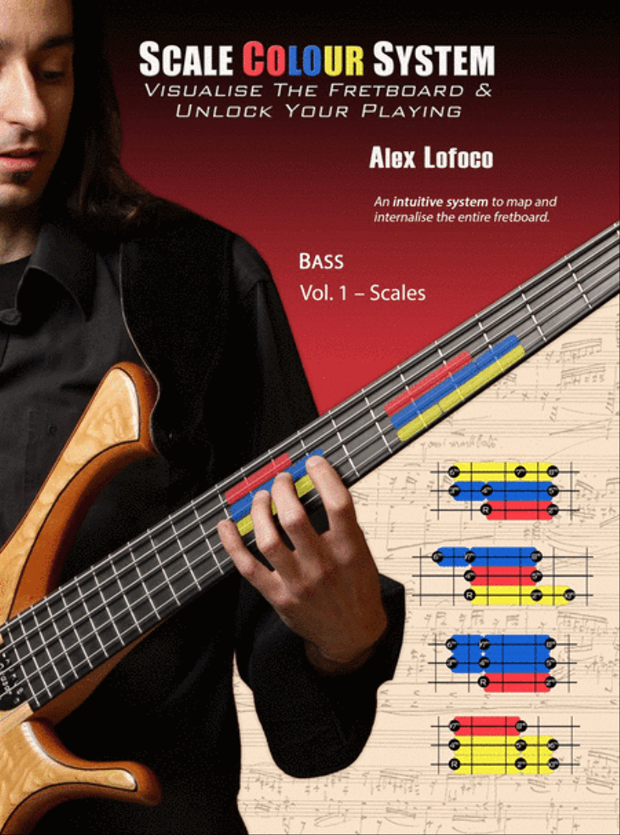 Scale Colour System Bass Volume 1 Bass Guitar scores gallery preview page 1