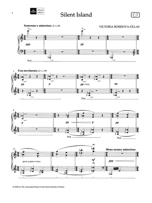 Silent Island (Grade 5, list C7, from the ABRSM Piano Syllabus 2021 & 2022)