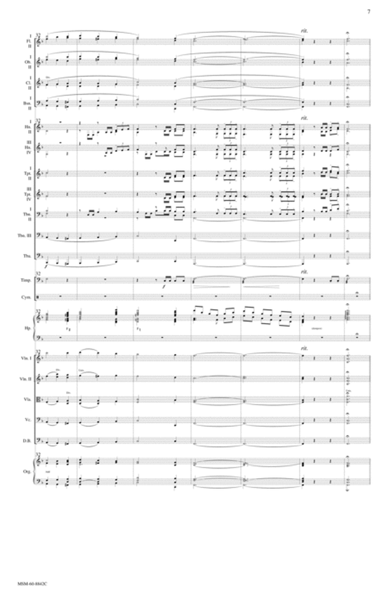 Alleluia! Sing to Jesus (Downloadable Orchestra Score)