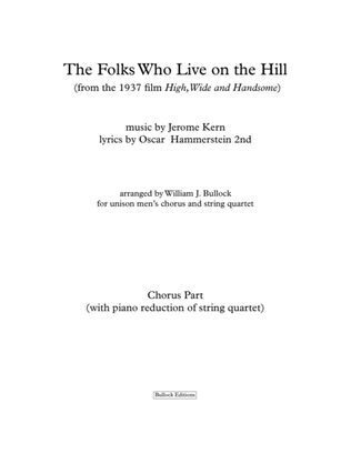 The Folks Who Live On The Hill