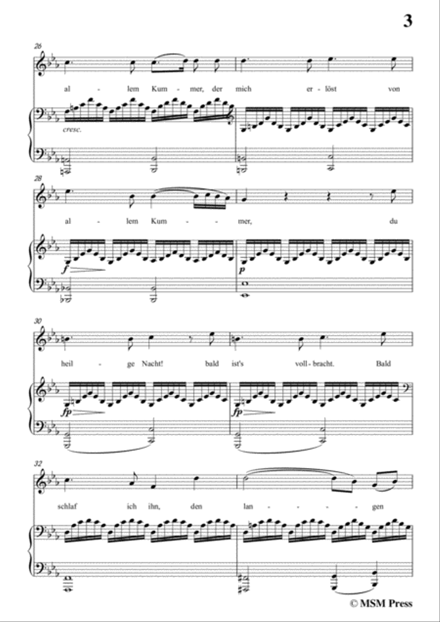 Schubert-Nachtstück,Op.36 No.2,in c minor,for Voice&Piano Voice scores gallery preview page 5