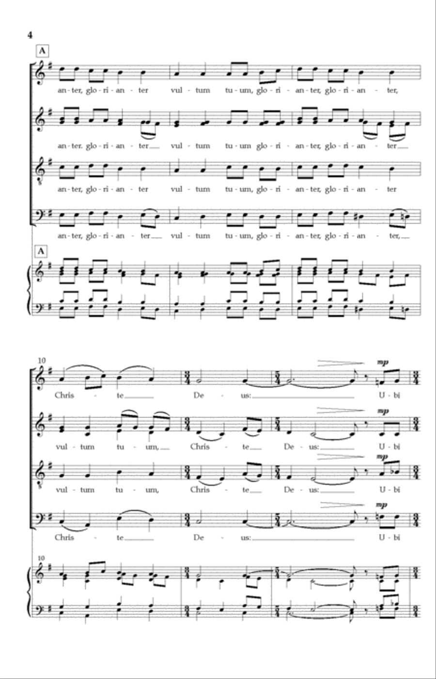 Ubi Caritas II: Through Infinite Ages Divisi scores gallery preview page 3