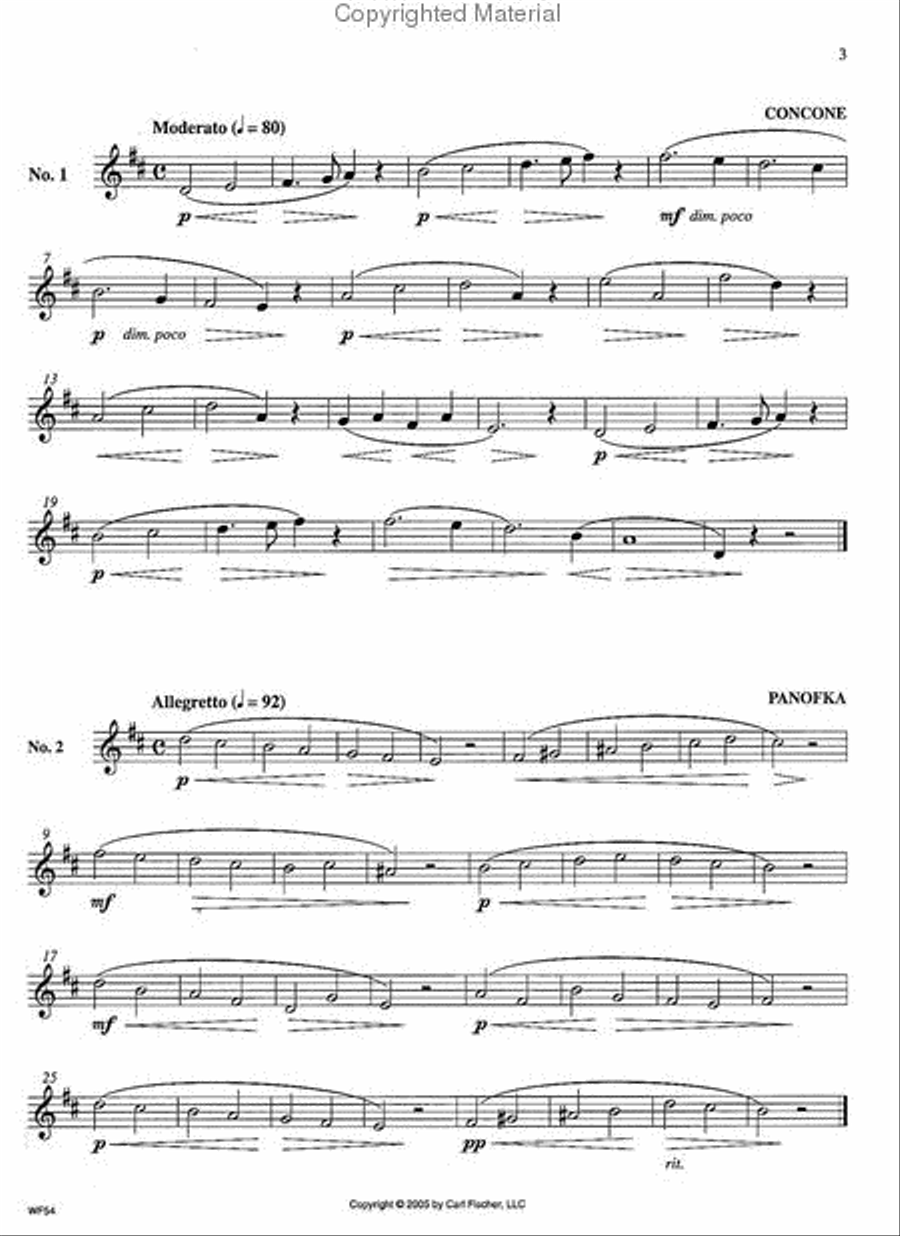 Studies In Lyricism for Trumpet In Bb B-Flat Trumpet scores gallery preview page 2