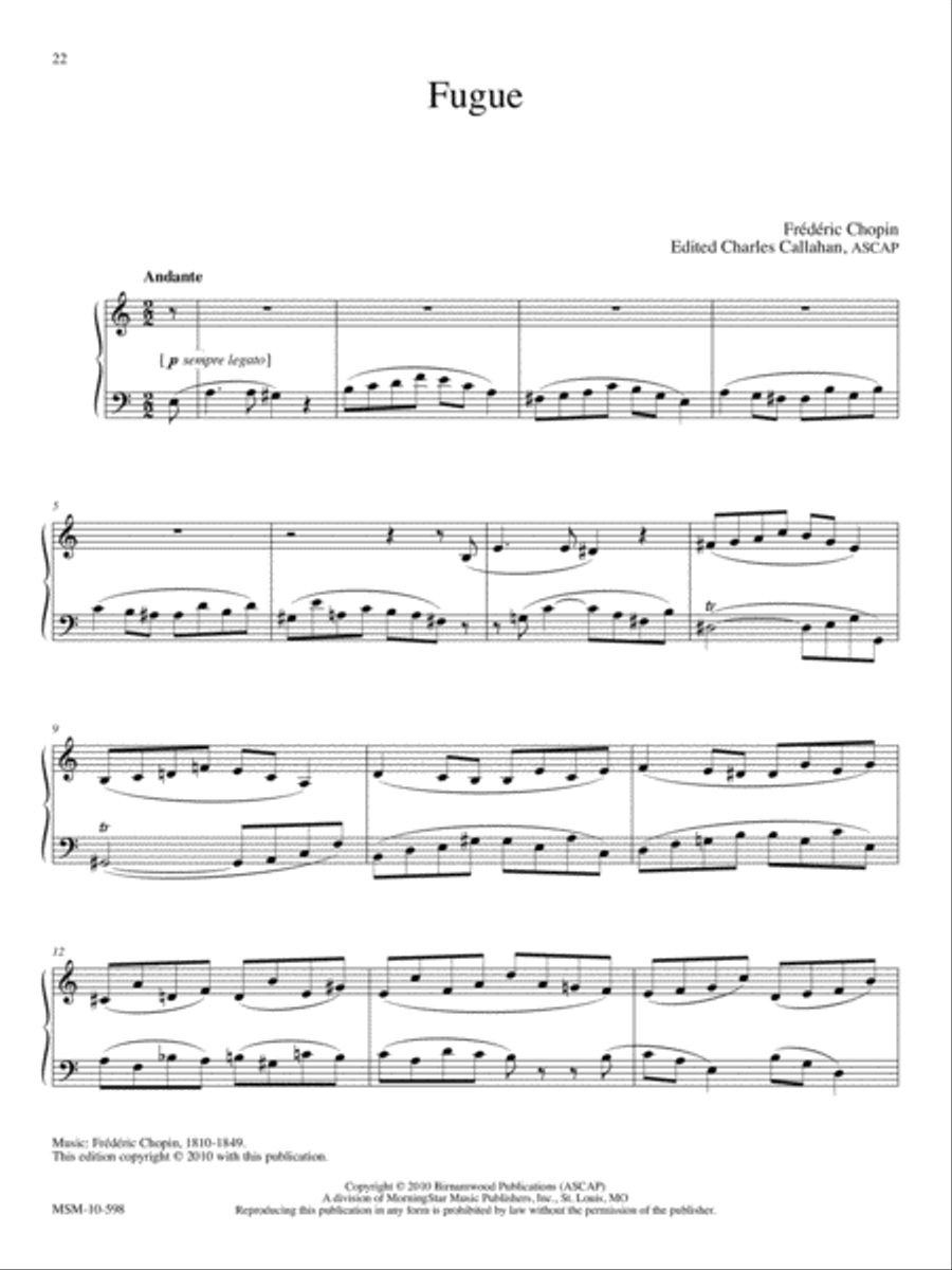 The Memorial Album Thirty Selections for Organ, Piano, or Keyboard Organ scores gallery preview page 8