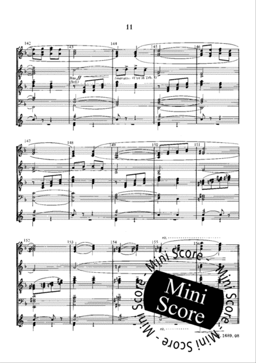 In the Mystic Land of Egypt Fanfare Band scores gallery preview page 15