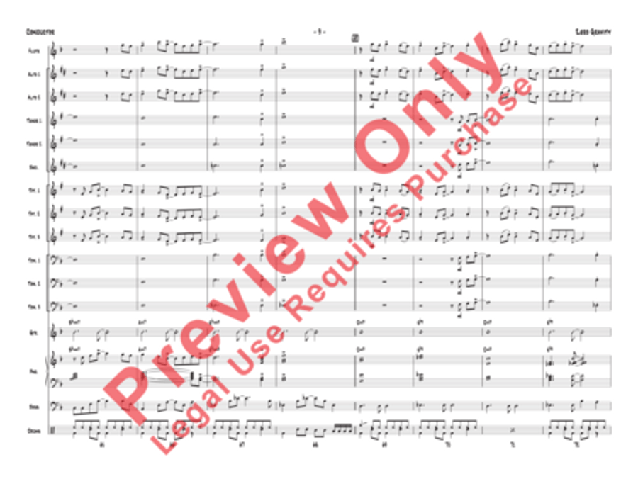 Zero Gravity Jazz Ensemble scores gallery preview page 12
