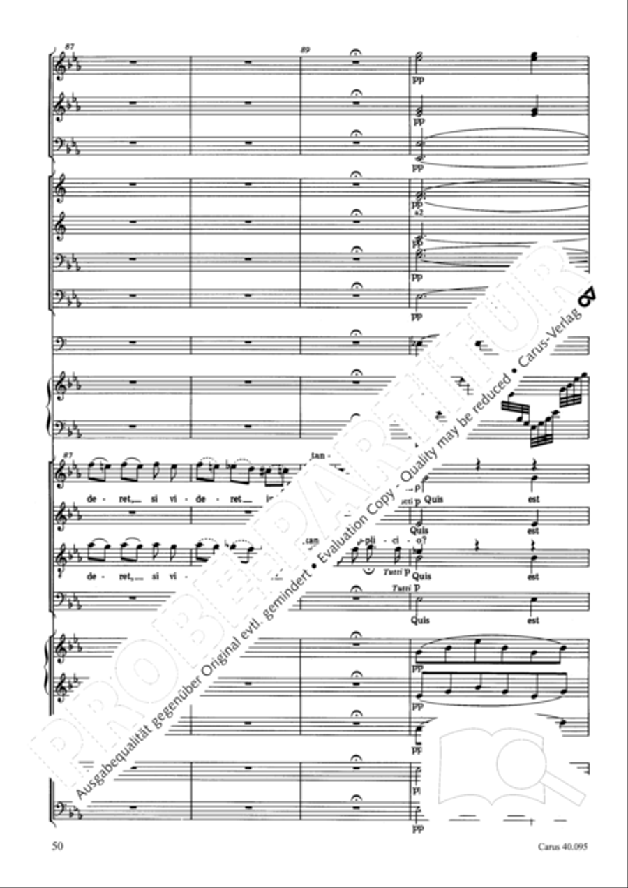 The Seven Words (Die Sieben Worte) 4-Part scores gallery preview page 65
