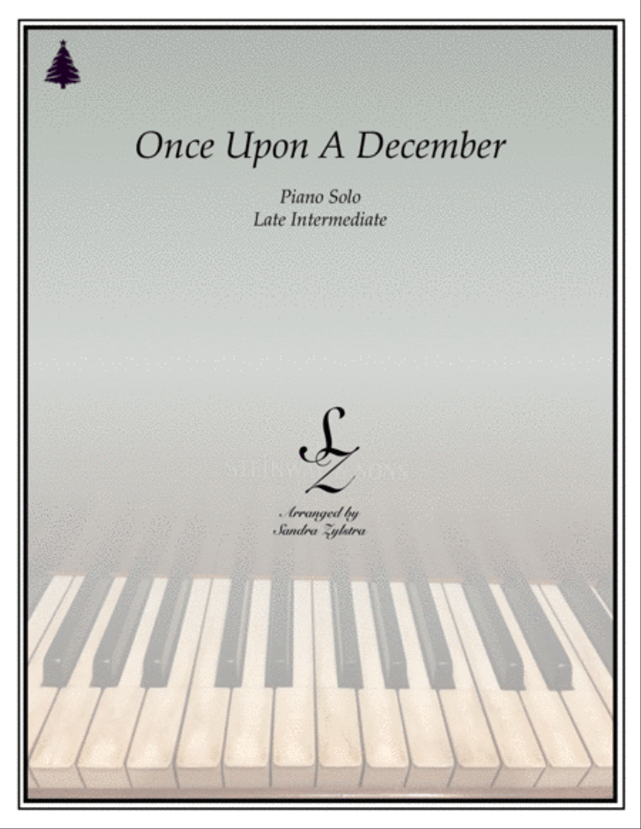 Once Upon A December from the Twentieth Century Fox Motion Picture ANASTASIA Piano Solo scores gallery preview page 1