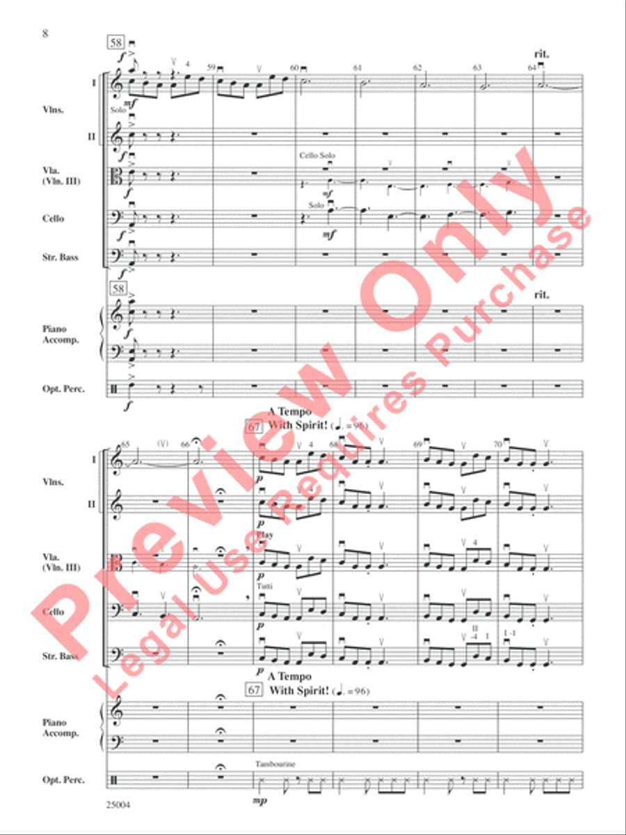 Castle Lore String Orchestra scores gallery preview page 9