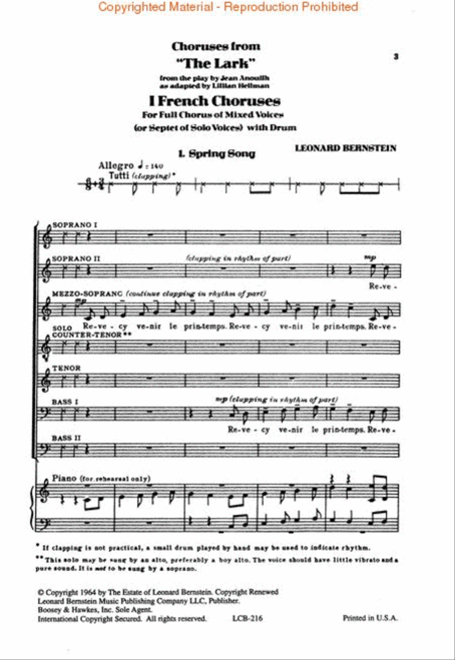 The Lark A Cappella scores gallery preview page 2