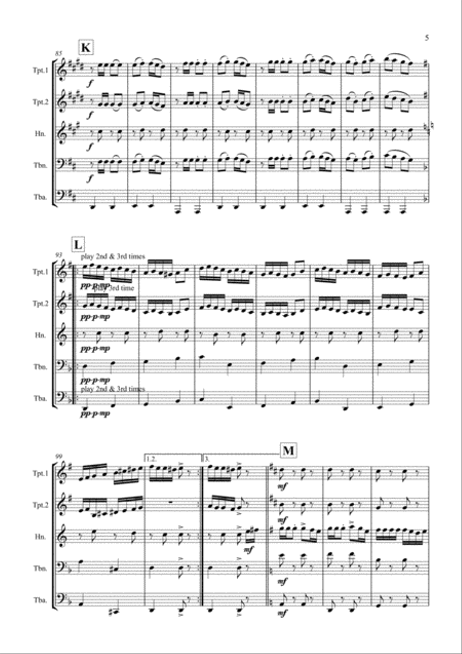 The Rhythm Of Life Horn scores gallery preview page 5