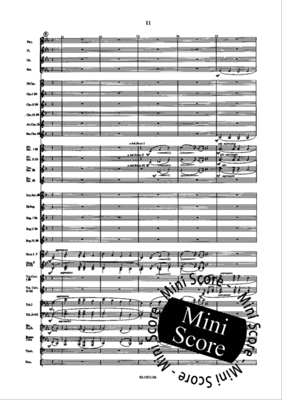 Marche Nuptiale Concert Band scores gallery preview page 13
