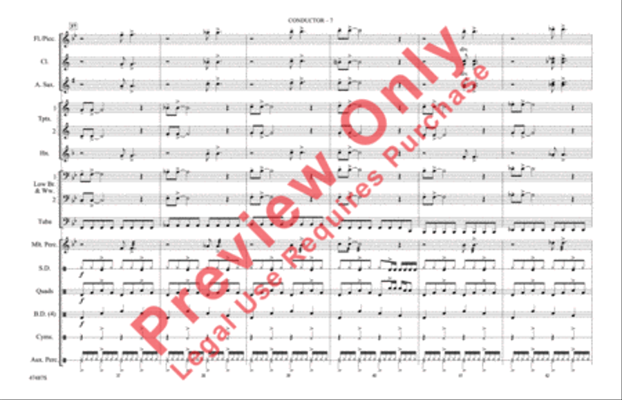 Think Marching Band scores gallery preview page 8