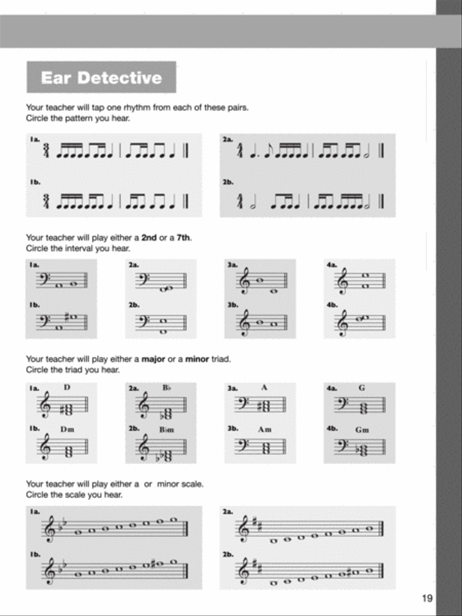 The Music Tree - Part 4 (Activities) Piano Method scores gallery preview page 4