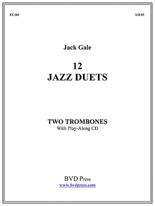 12 Jazz Duets for Two Trombones